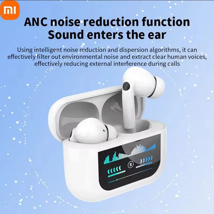 XIAOMI New Touch Screen Headphone Wireless Bluetooth Earbuds Active Noise Cancelling Earphone With Mic
