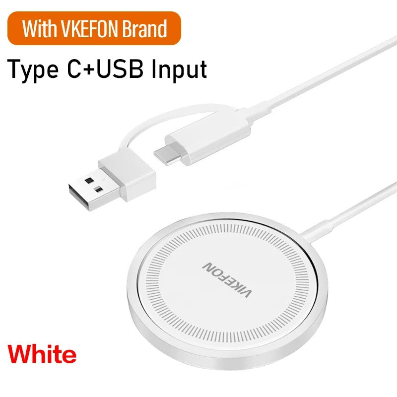 White PD and USB A